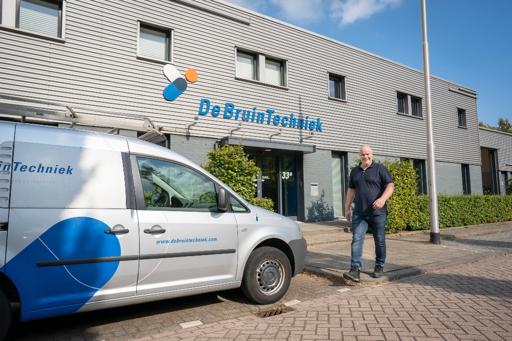 Dimitri van Dam, MROsupporter van De Bruin Techniek Groep